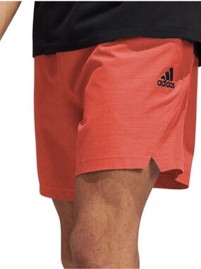 NWT Adidas Axis  Woven 6"Training Gym Shorts Coral Fusion Comfort Mens Sz 2X